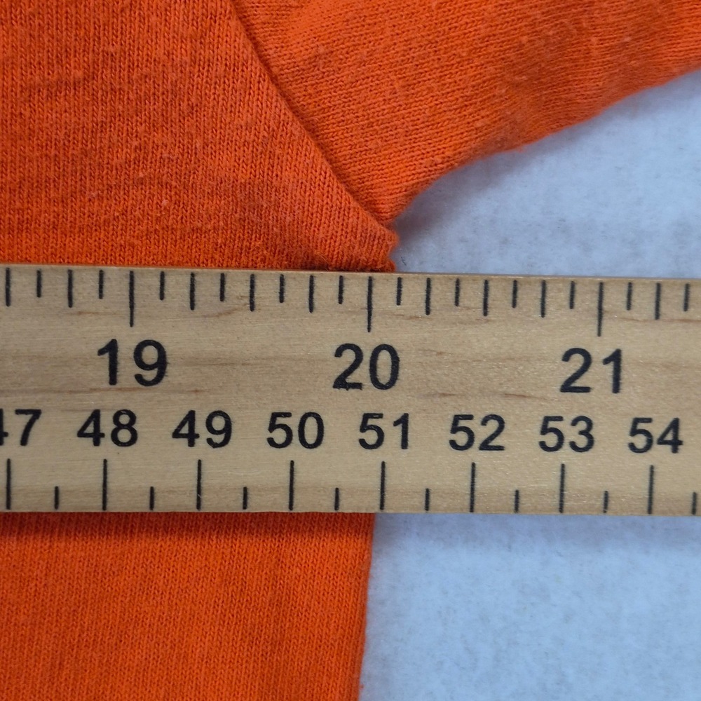 MV Sport Auburn Tigers Long Sleeve T-Shirt Orange Mens Medium Style 707 NCAA - Picture 8 of 11